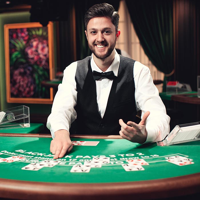 Live Blackjack Dealer banner